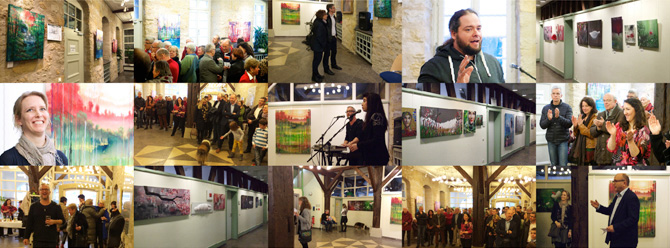 Fotos Vernissage 2015 Marbacher Rathaus